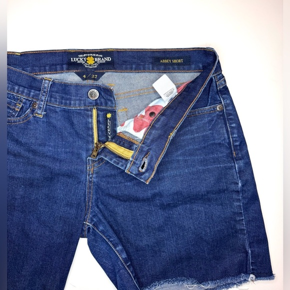 Lucky Brand Women’s Abbey Denim Short Size- 4/27 - Picture 6 of 6